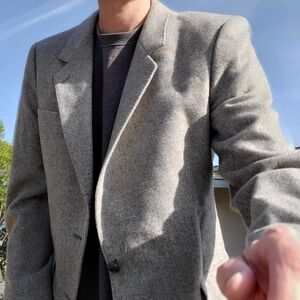 Vintage Kaufman's Custom Imperial Coat. SizeL (See Pics) FVC. JAPAN. CAMEL/WOOL